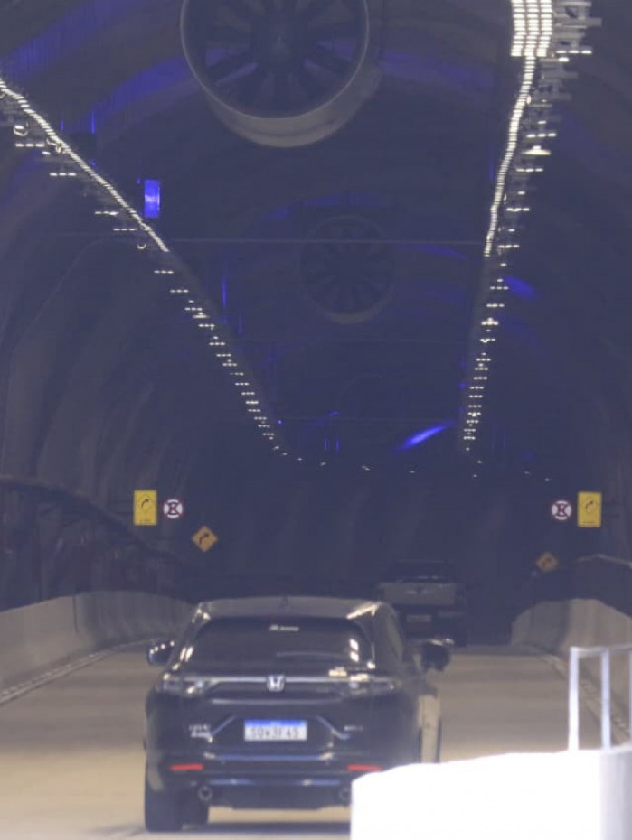 T&uacute;nel de Campo Grande j&aacute; est&aacute; aberto para circula&ccedil;&atilde;o de carros