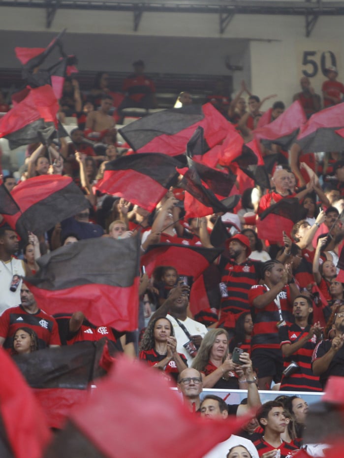 Torcida do Flamengo no Maracan&atilde;