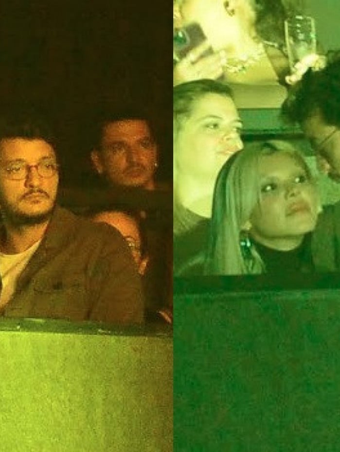 Duda Beat e Allan Souza Lima assistem ao show de Samuel Rosa juntinhos