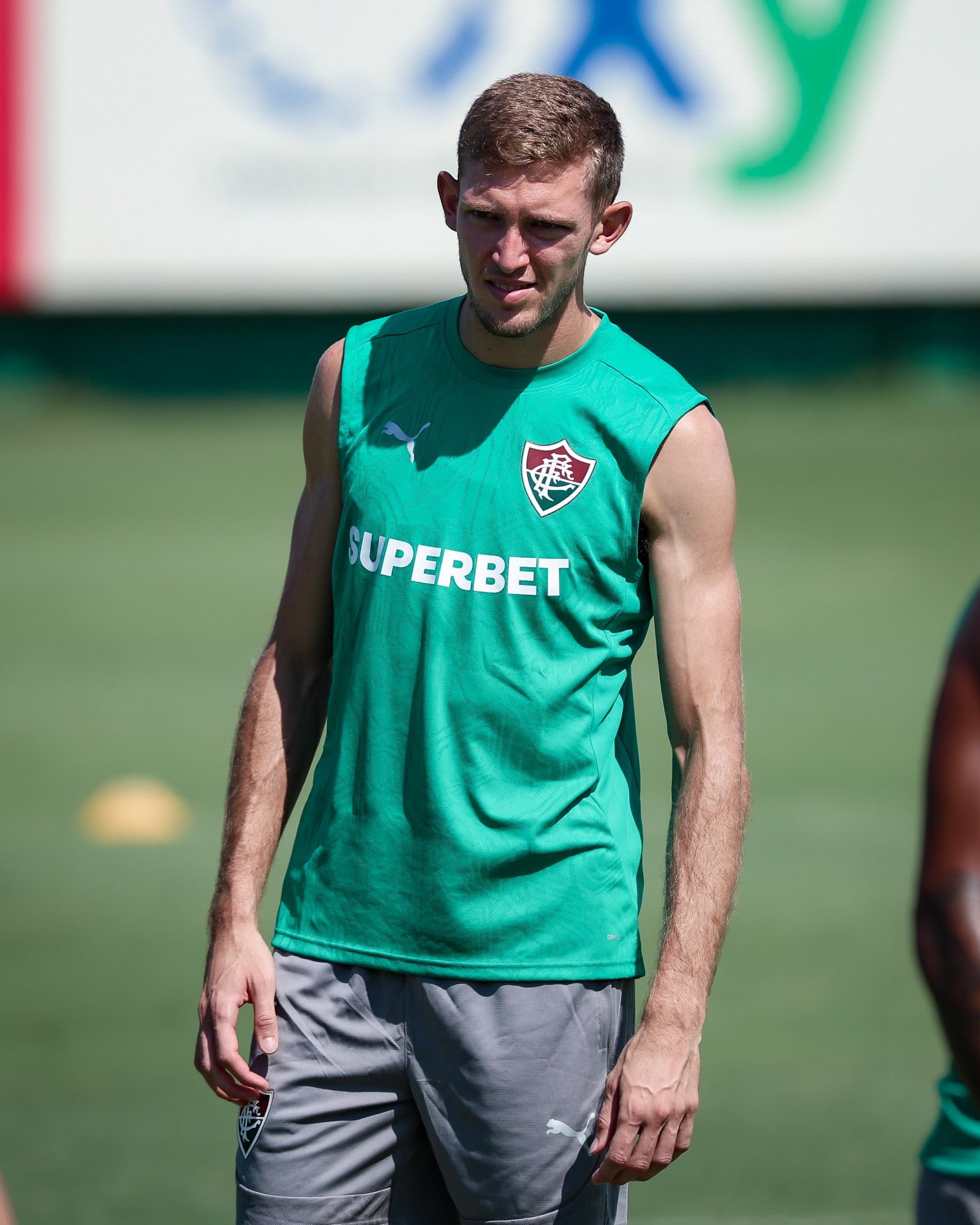 Rodrigo Castillo ainda não estreou com a camisa do Fluminense