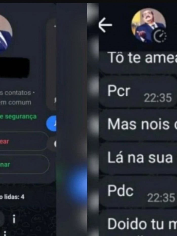 Agiota utilizava a foto do Senhor Barriga no perfil do WhatsApp 