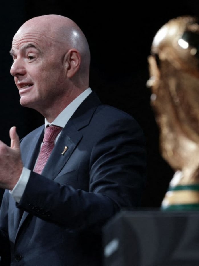 Gianni Infantino, atual presidente da Fifa