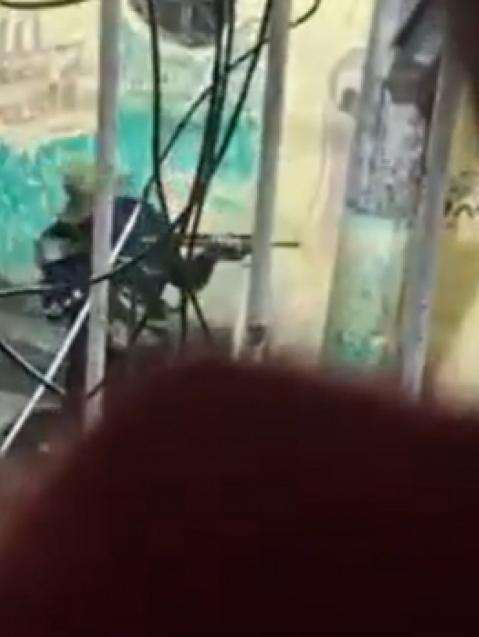 Criminosos armados foram filmados na comunidade Para-Pedro