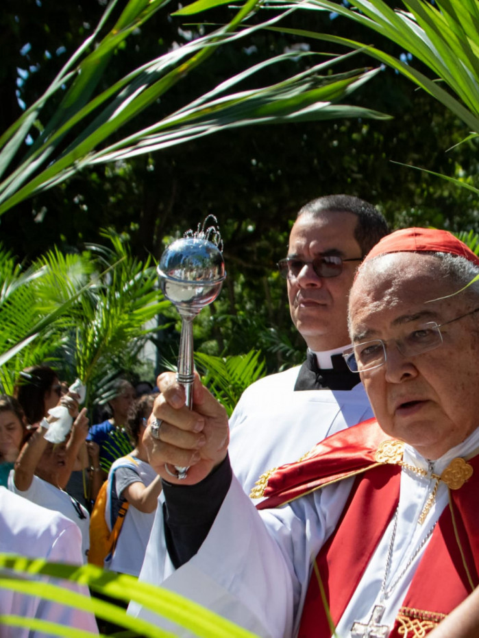 Dom Orani celebrou a missa de Domingo de Ramos, na Catedral Metropolitana