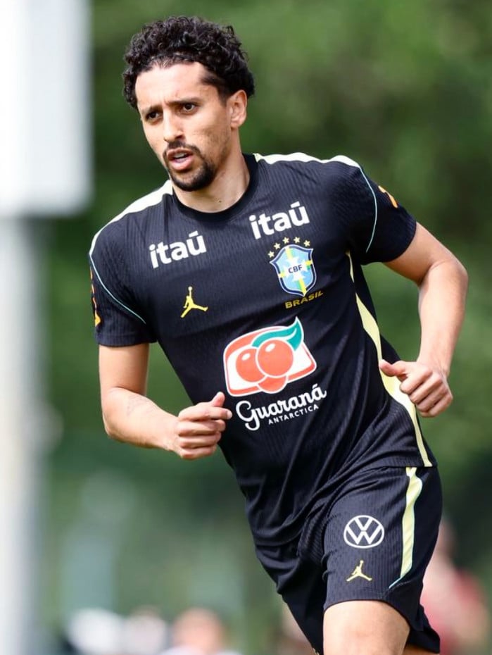 Poupado contra a Fran&ccedil;a, Marquinhos est&aacute; de volta ao time titular