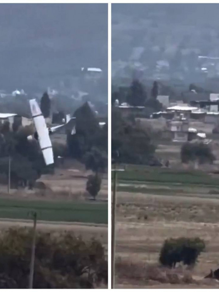 Aeronave monomotor caiu em &aacute;reas de cultivo