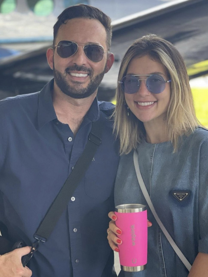 Virginia Fonseca e o irm&atilde;o, William Gusm&atilde;o