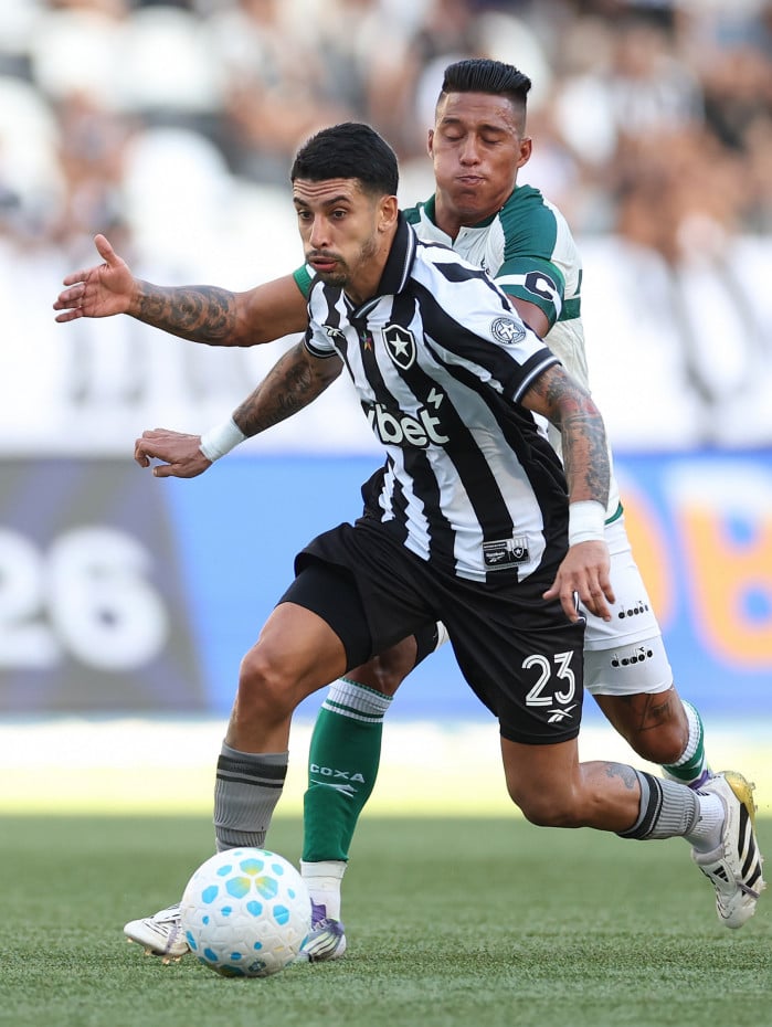 Santiago Rodr&iacute;guez em Botafogo x Coritiba 