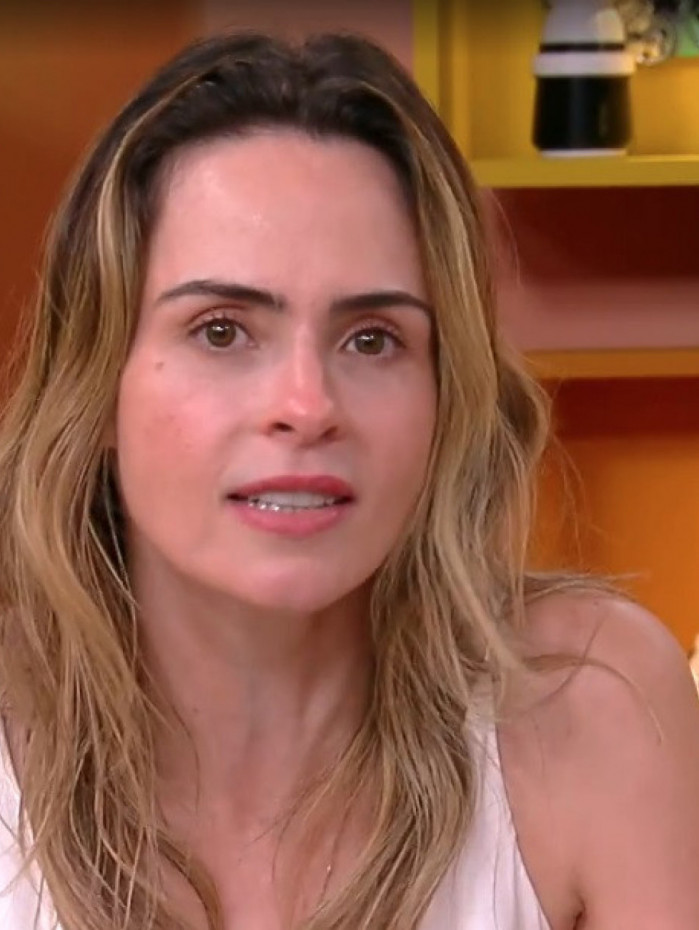 Ana Paula durante o 'Bate-Papo BBB'