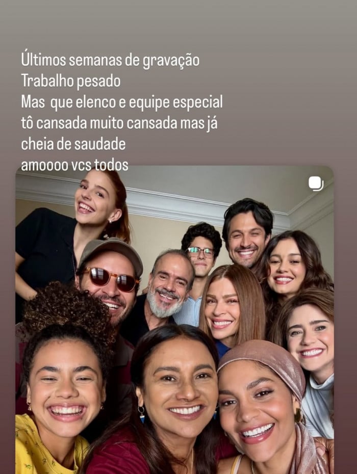 Grazi Massafera falou sobre reta final da trama 