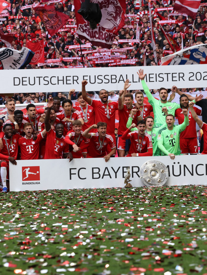 Bayern de Munique conquistou o Campeonato Alem&atilde;o
