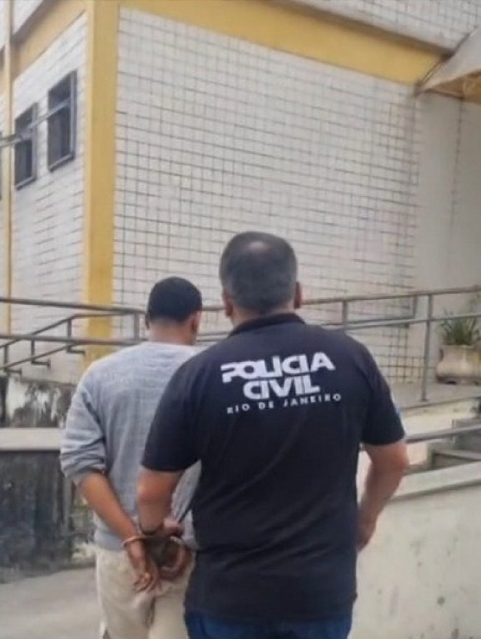 Agentes da Deam de S&atilde;o Jo&atilde;o de Meriti prenderam o homem nesta ter&ccedil;a-feira (19)