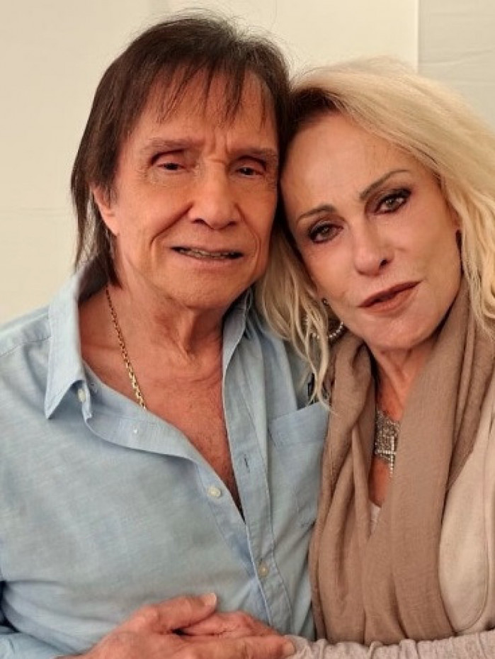 Roberto Carlos e Ana Maria Braga