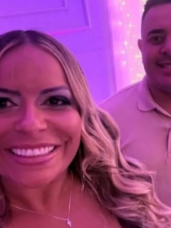 Tayana Rangel Cardeal e o amigo h&aacute; mais de 30 anos, Davidson Vasconcellos 