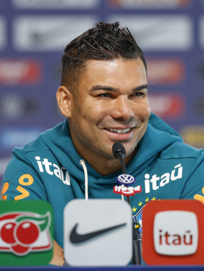 Casemiro está à caminho de seu terceiro Mundial com a Seleção