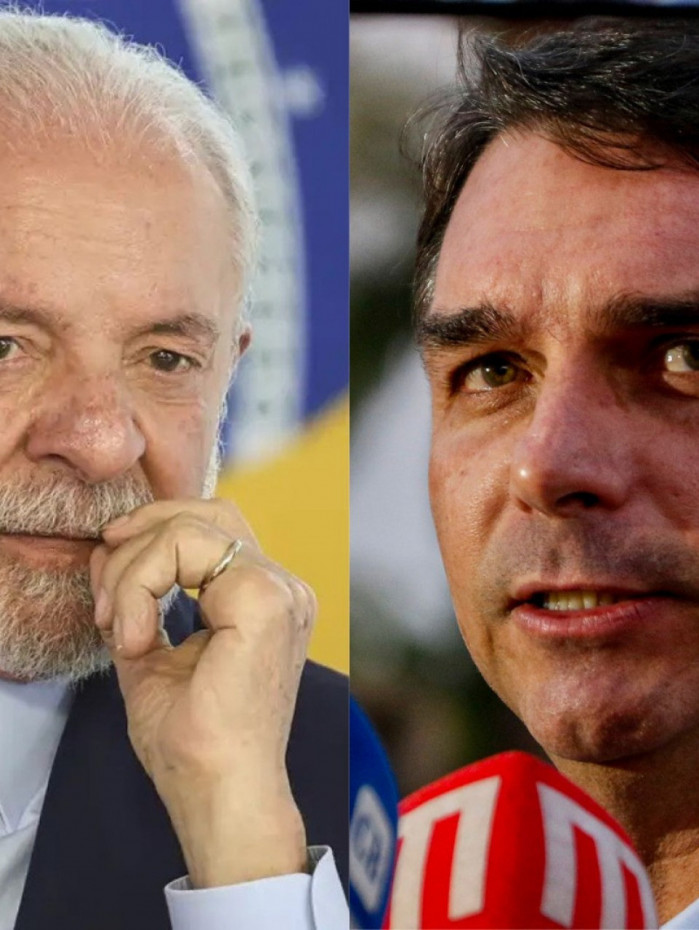 Lula e Fl&aacute;vio Bolsonaro s&atilde;o os principais nomes para disputar as elei&ccedil;&otilde;es de 2026