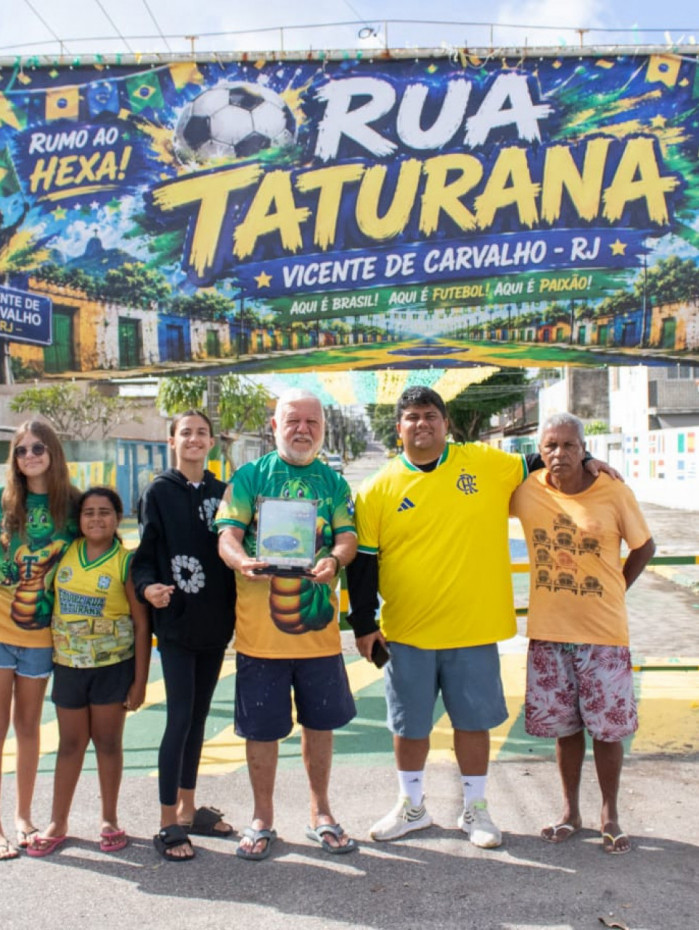 Luiza, Ant&ocirc;nia, Giovana, Nilban, Cl&aacute;udio e Carlos Alberto