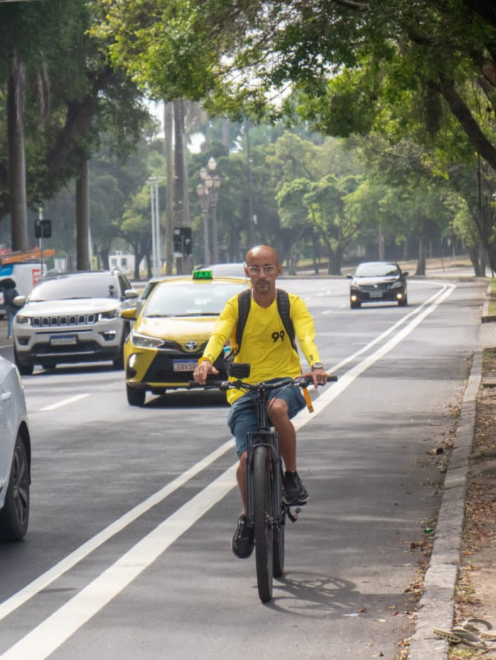 Nova ciclofaixa, no Aterro do Flamengo, ter&aacute; 1,98 quil&ocirc;metro de extens&atilde;o