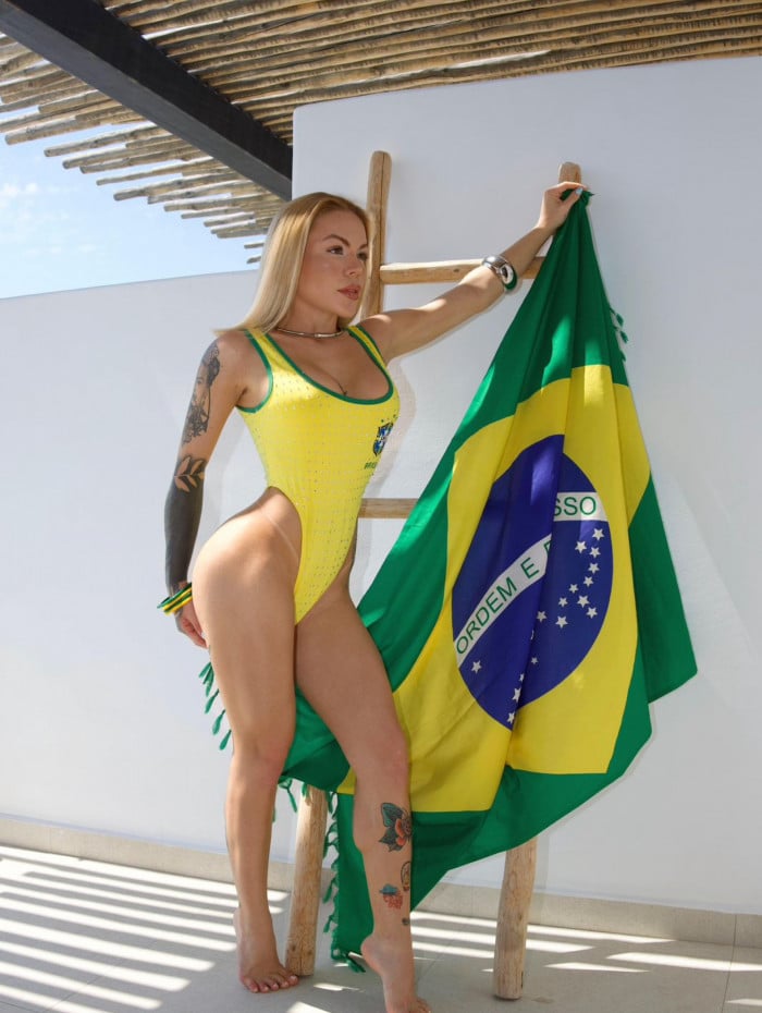 A influenciadora Ravena Hanniely 