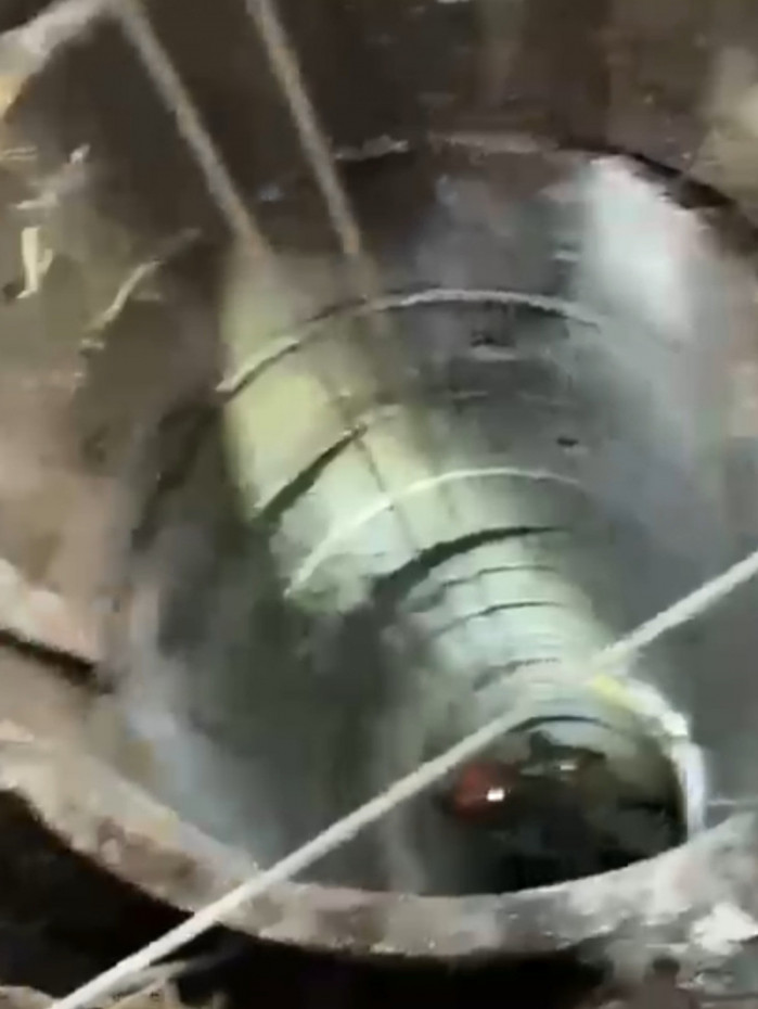 Do interior do fosso foram retirados dois corpos em avan&ccedil;ado estado de decomposi&ccedil;&atilde;o