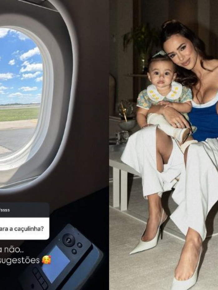 Bruna Biancardi pede sugest&otilde;es de nomes para filha