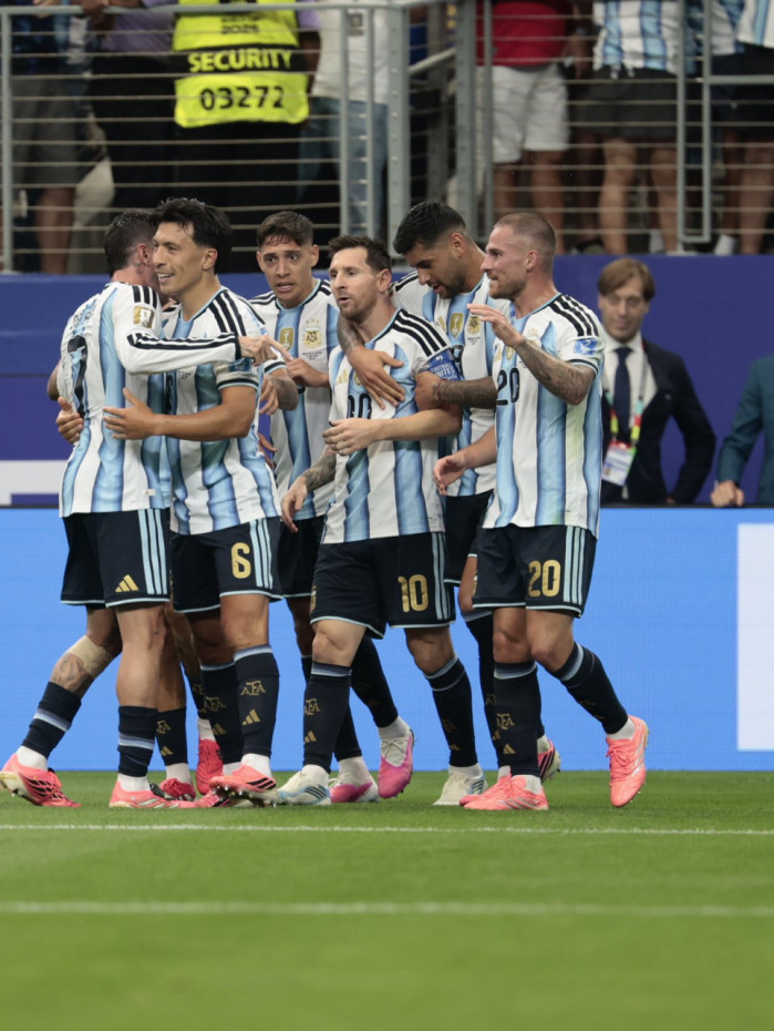 Argentina enfrentou a &Aacute;ustria na Copa do Mundo