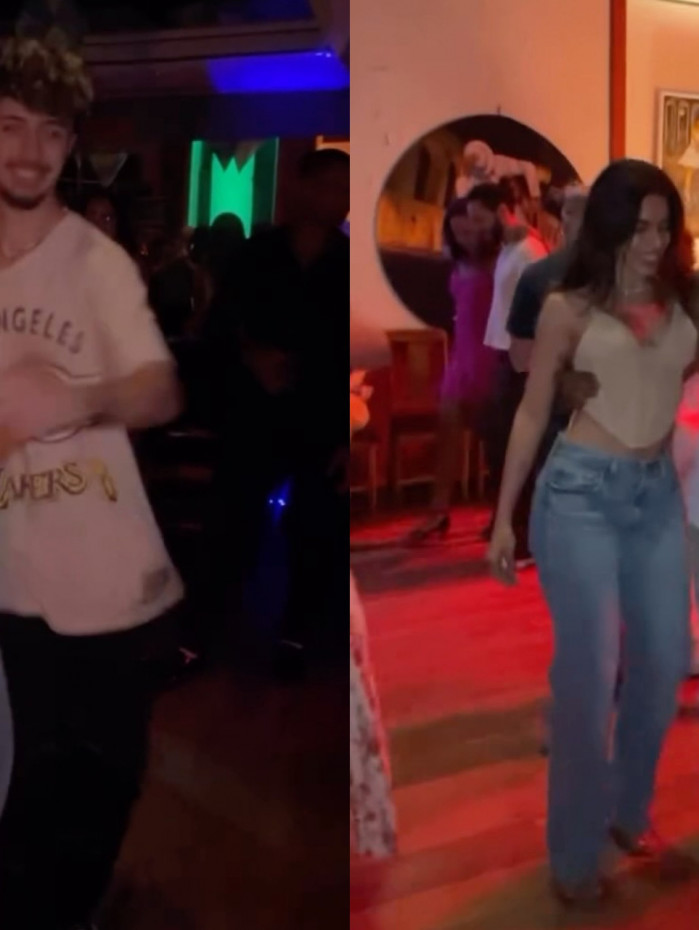 Anitta curte noite em baile de gafieira no Rio 