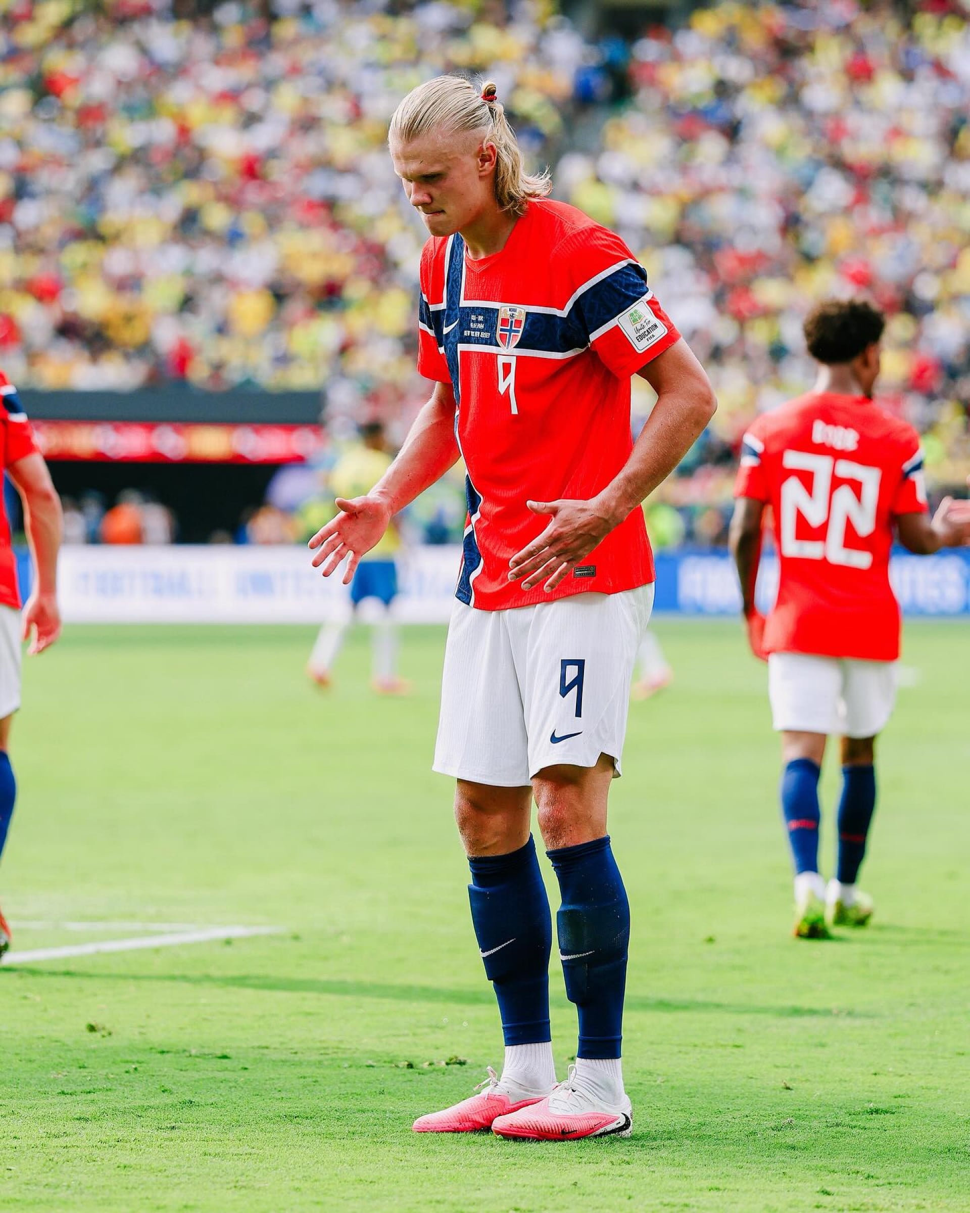 Haaland rechaçou o favoritismo