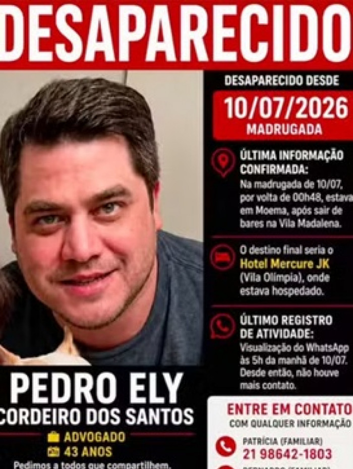 Advogado Pedro Ely Cordeiro dos Santos