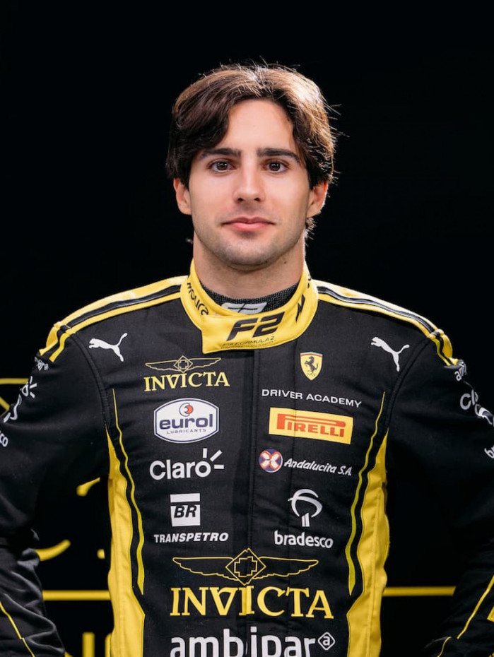 Rafael C&acirc;mara, piloto da Invicta Racing na F&oacute;rmula 2