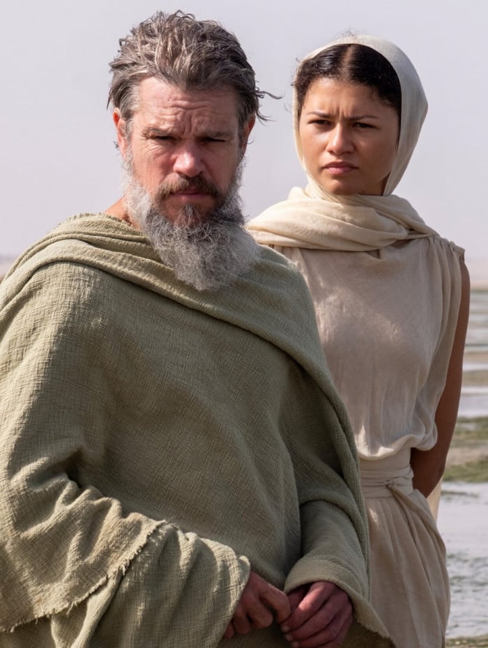 Matt Damon e Zendaya em 'A Odisseia' 