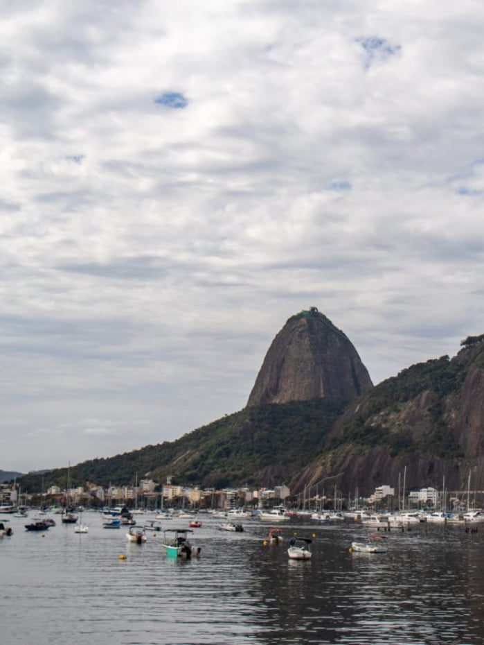 Praia de Botafogo, na Zona Sul do Rio