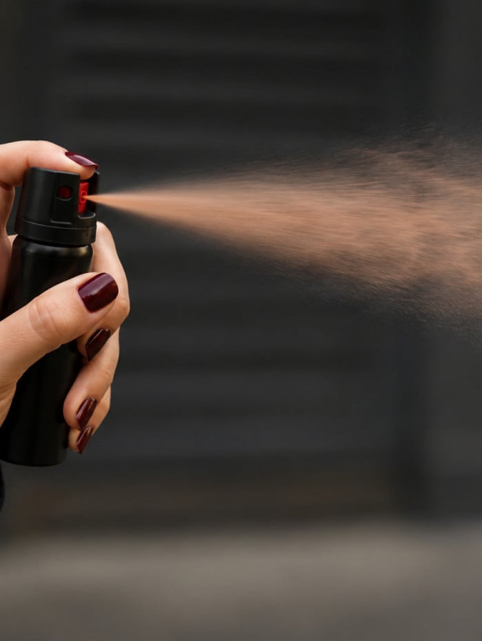 Objetivo &eacute; permitir que o spray seja usado para conter agressor