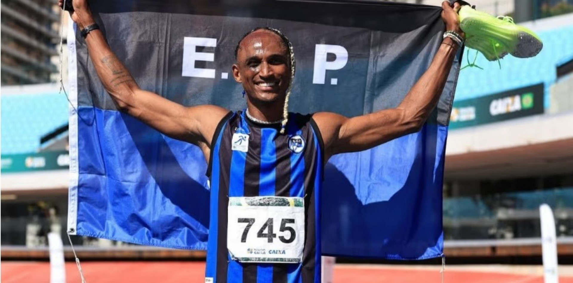 Piu quebra recorde nos 400m com barreira e leva ouro no Trof&eacute;u Brasil de Atletismo