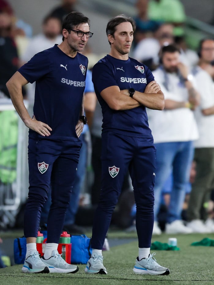 Luis Zubeld&iacute;a em a&ccedil;&atilde;o durante o cl&aacute;ssico entre Vasco e Fluminense, pelas oitavas de final da Copa do Brasil