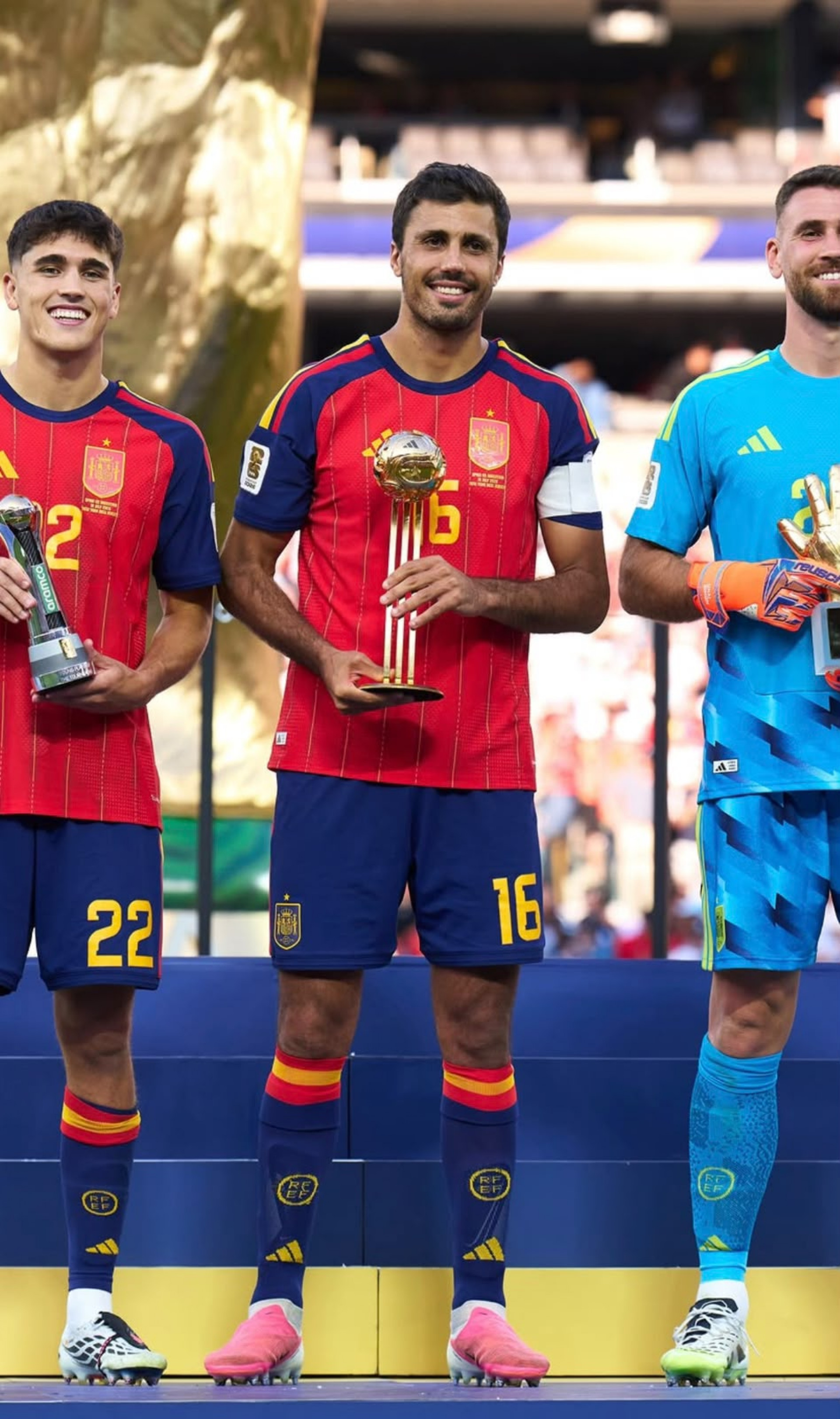 Rodri foi eleito o melhor jogador da Copa do Mundo de 2026