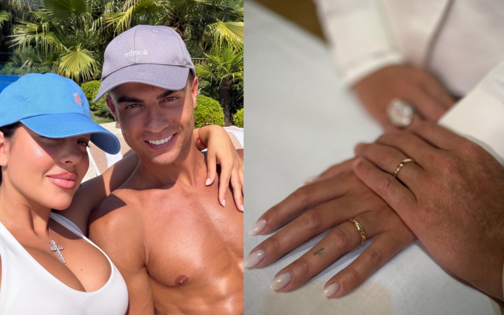 Cristiano Ronaldo oficializou uni&atilde;o com Georgina Rodr&iacute;guez

