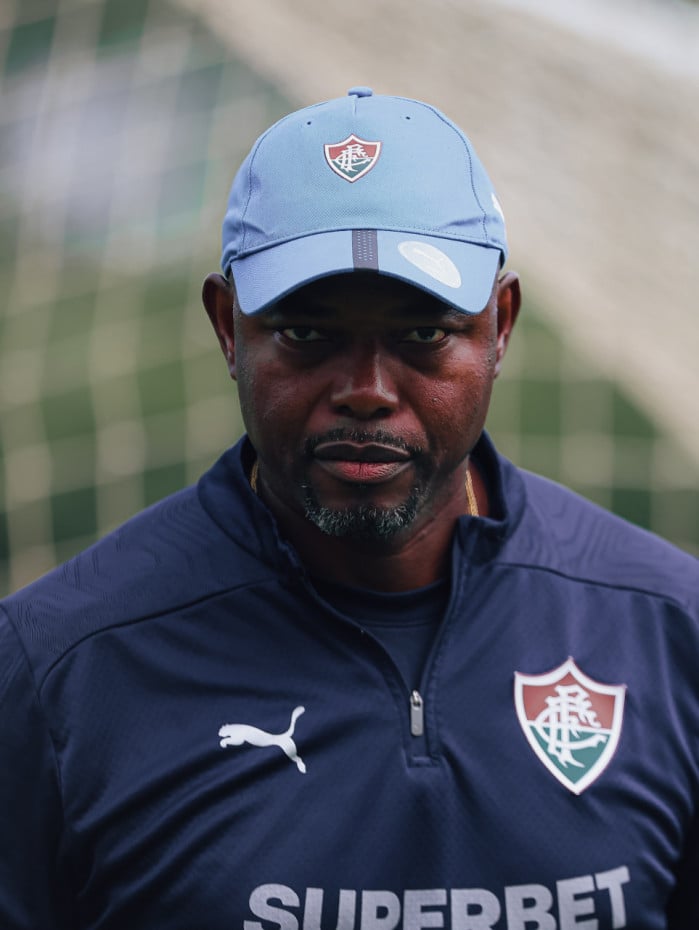 Marc&atilde;o em a&ccedil;&atilde;o durante treino do Fluminense, no CT Carlos Castilho