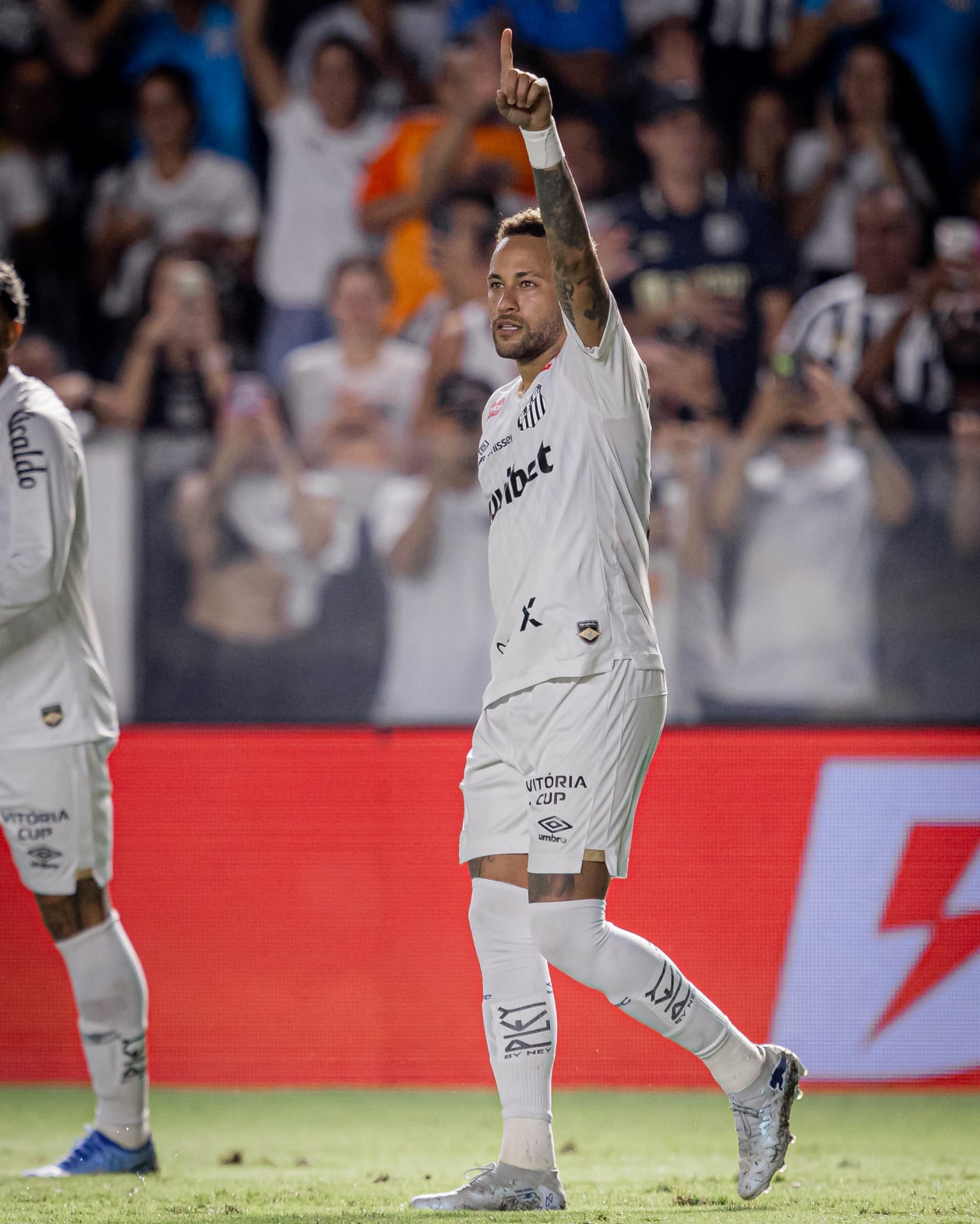 Neymar só disputou um jogo contra o Vaso em São Januário, 
e perdeu