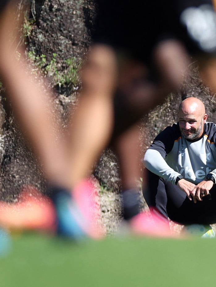 Franclim Carvalho foi auxiliar técnico de Arthur Jorge em 2024 antes de se tornar treinador do Botafogo