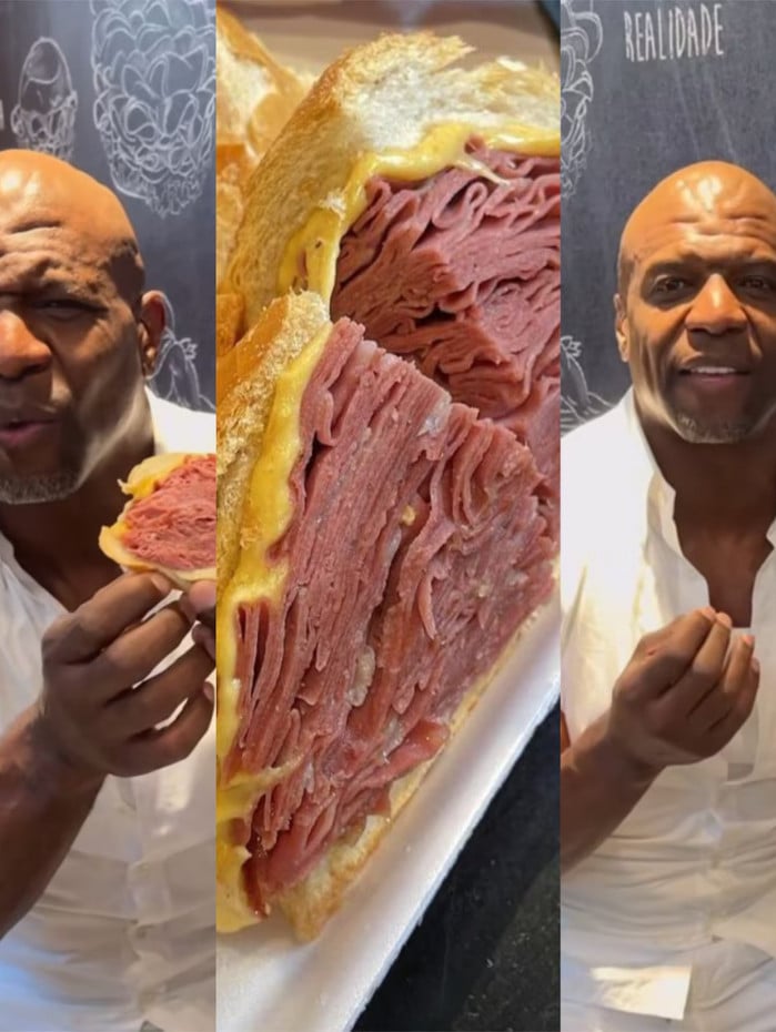 Ator Terry Crews est&aacute; de visita em S&atilde;o Paulo