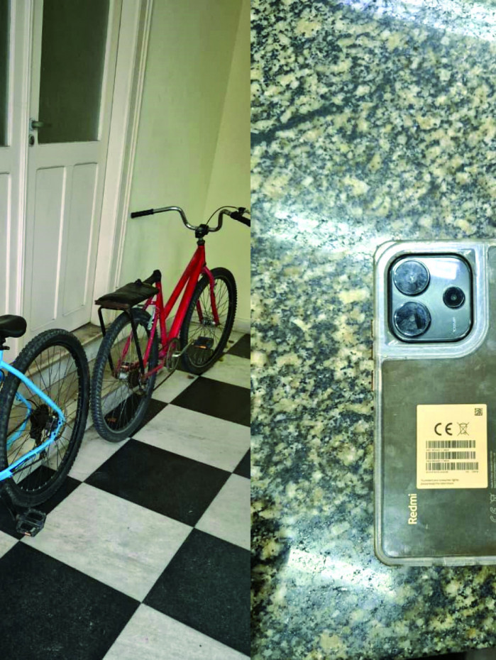 Niterói: Bicicletas e celular foram recuperados após ação policial que terminou com dois homens presos
