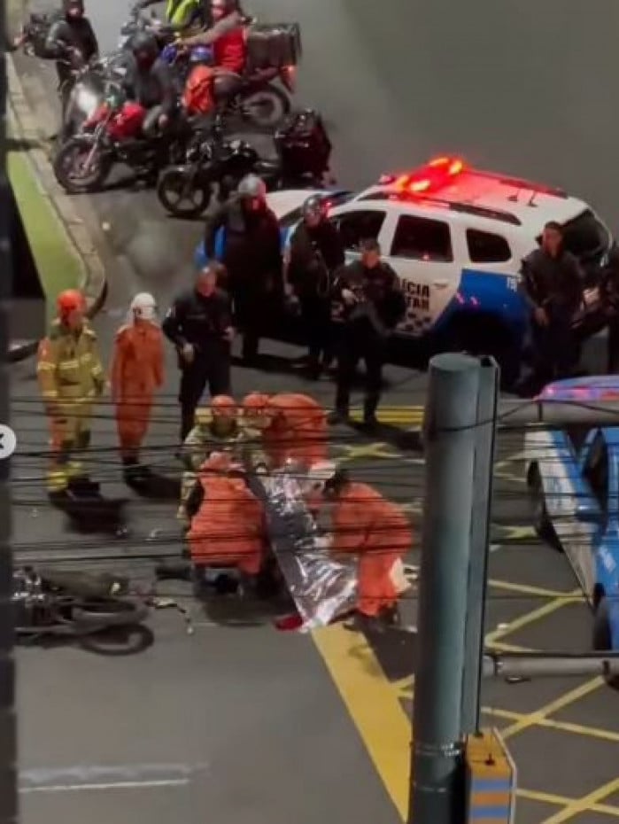 Corpo foi removido pelo Corpo de Bombeiros e encaminhado ao IML