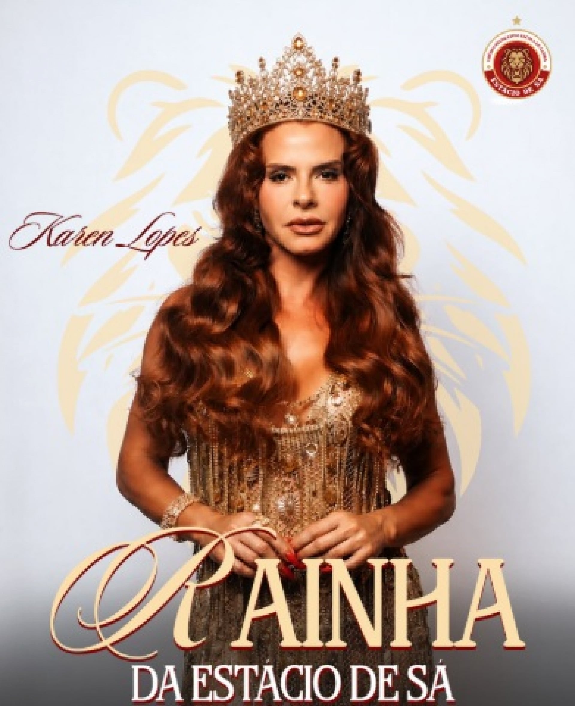 Estácio de Sá anuncia Karen Lopes como nova rainha da escola
