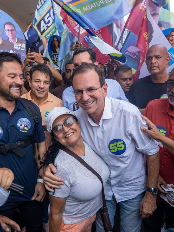Eduardo Paes tem 39% nas inten&ccedil;&otilde;es de voto ao governo do RJ, segundo a pesquisa Quaest 