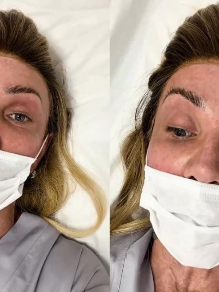 Maya Massafera em Hospital S&iacute;rio-Liban&ecirc;s