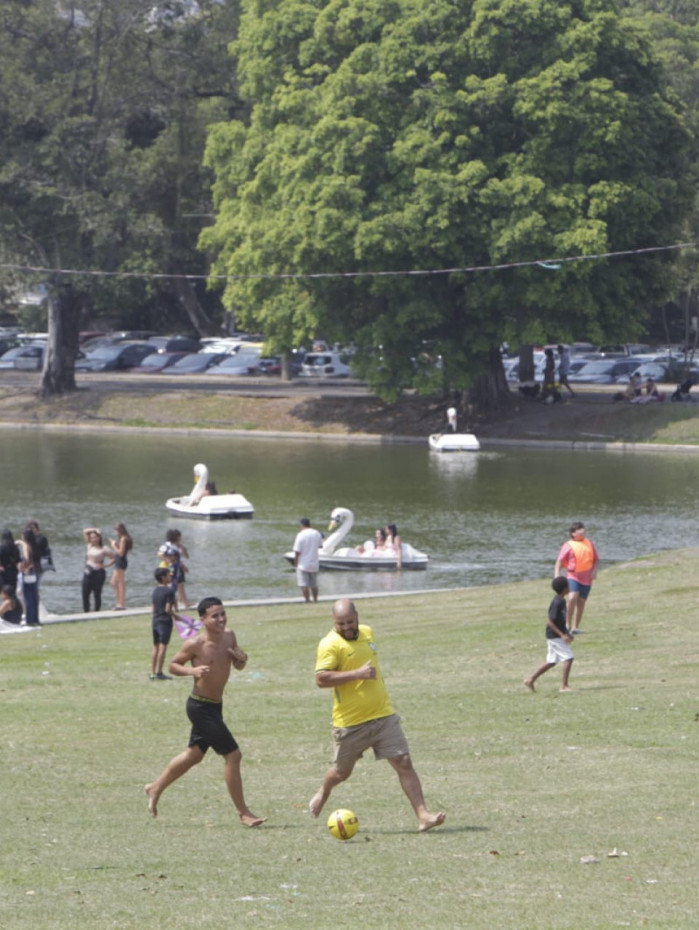 Cariocas e turistas aproveitaram o domingo (30) em atividades na Quinta da Boa Vista