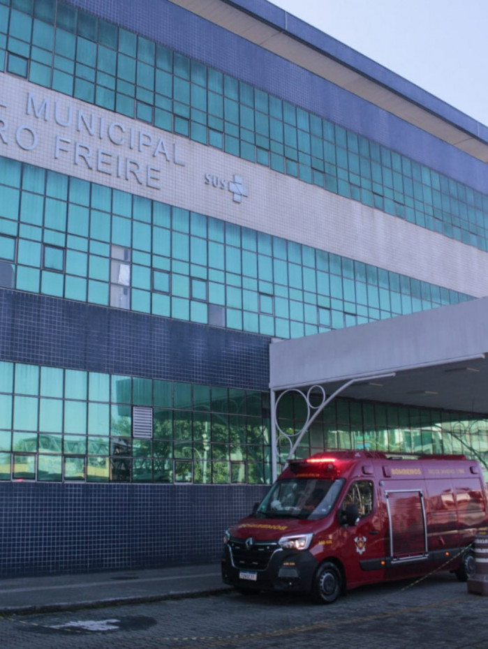 V&iacute;tima deram entrada no Hospital Municipal Evandro Freire, na Ilha do Governador