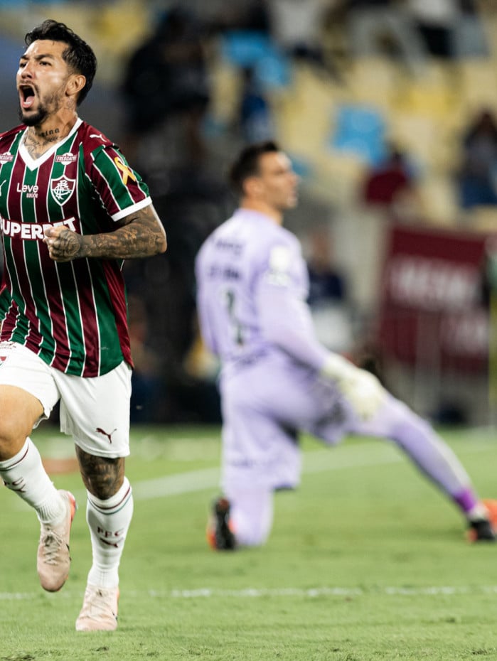 Vibra&ccedil;&atilde;o de Lucho Acosta em jogo do Fluminense