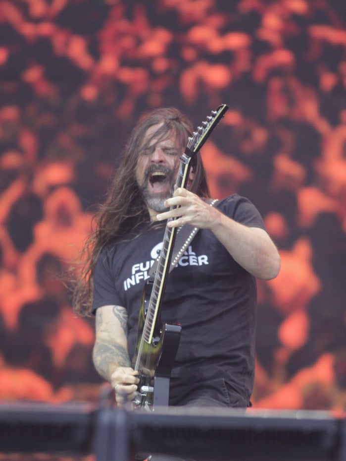 Rock in Rio 2026 - Banda Sepultura se apresenta no Palco Mundo,  no segundo dia do evento, s&aacute;bado, dia 5 de setembro.
